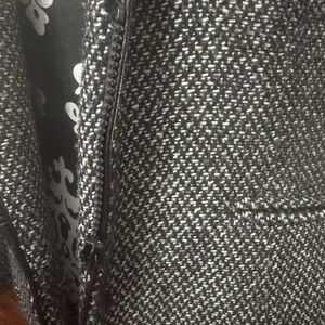 Mario Serrani Black and White Tweed Jacket